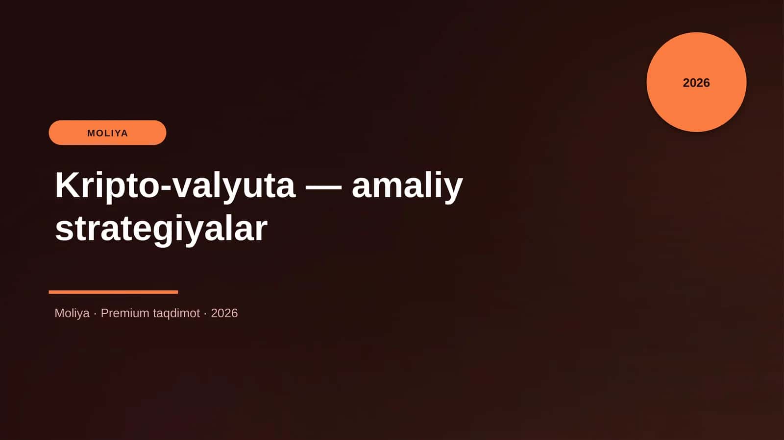 Kripto-valyuta — amaliy strategiyalar 1