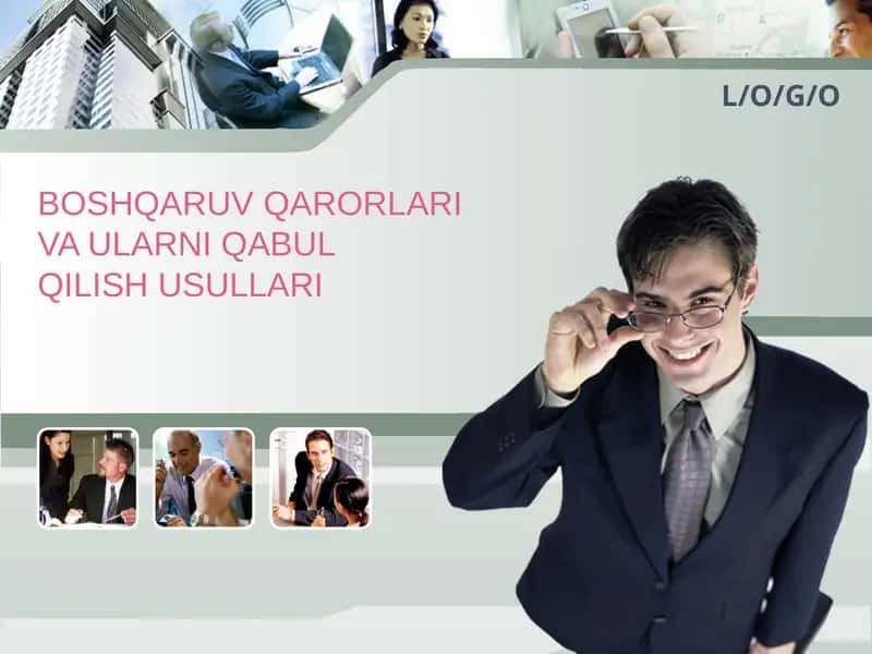 Boshqaruv Qarorlari 1