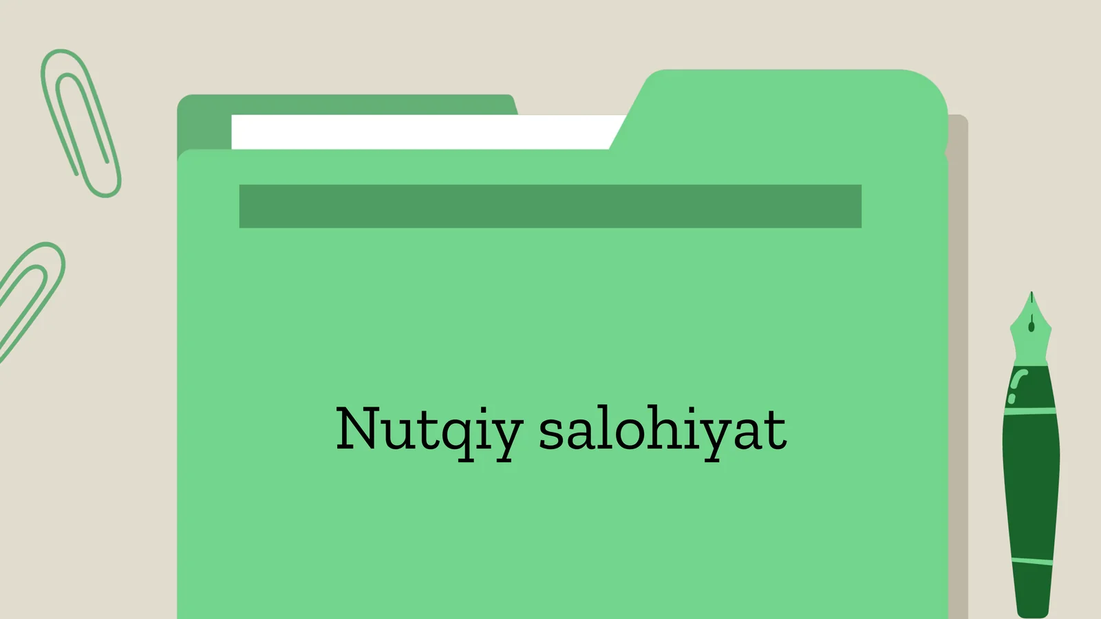 Nutqiy salohiyat 1
