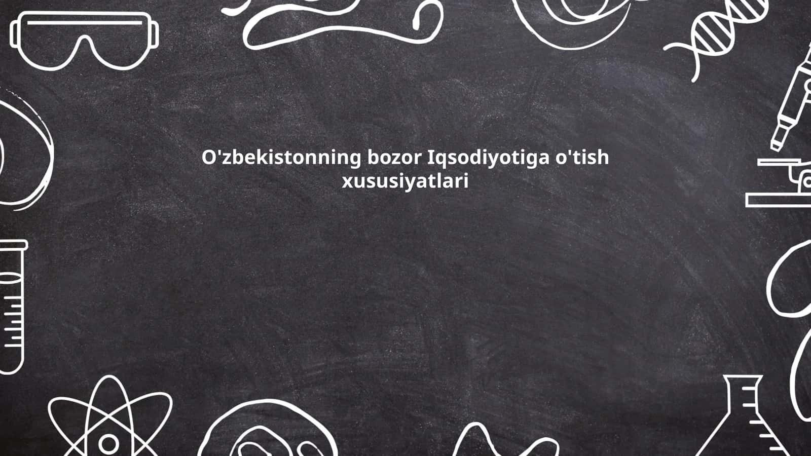 Erkin bozor institutlarini rivojlantirish 1