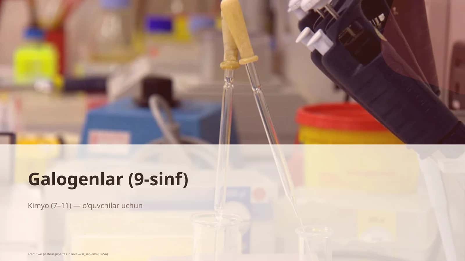 Galogenlar (9-sinf) 1