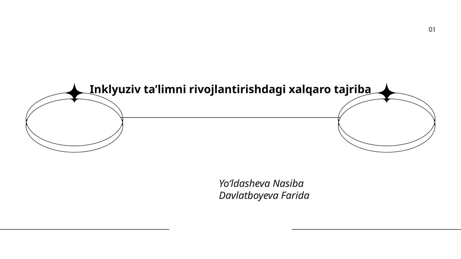 Inklyuziv ta’limni rivojlantirishdagi xalqaro tajriba 1