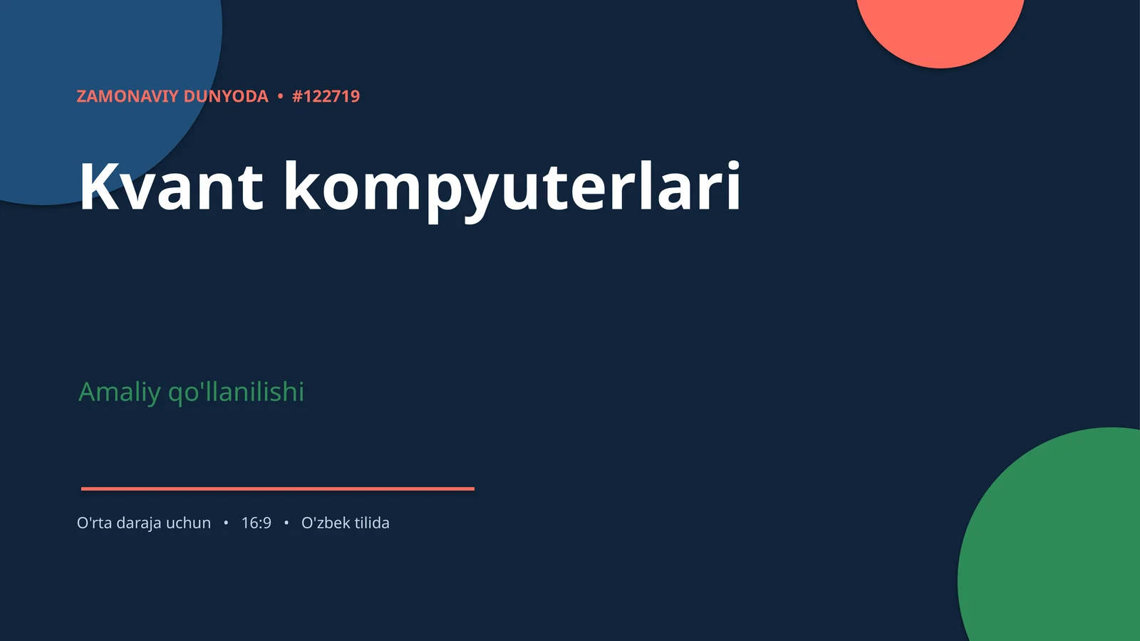 Kvant kompyuterlari 1