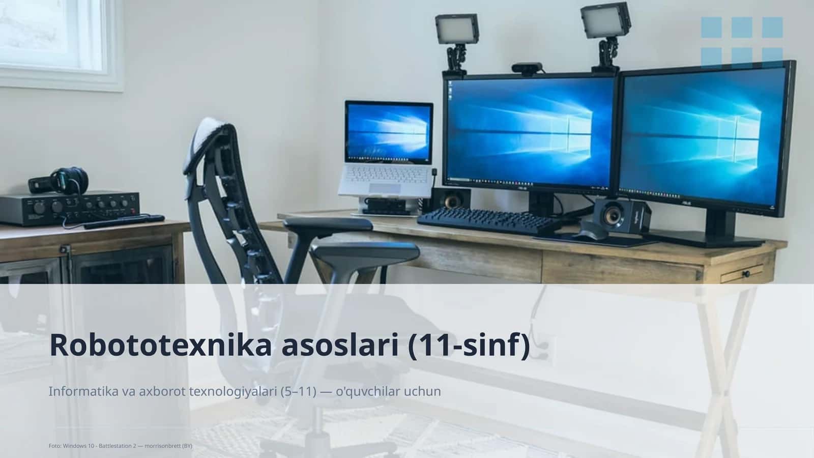 Robototexnika asoslari (11-sinf) 1