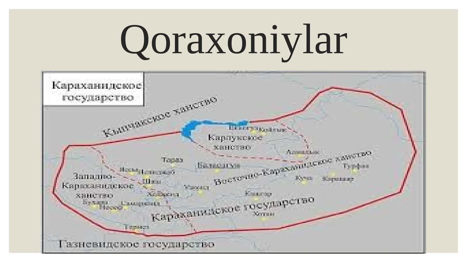 Qoraxoniylar 1