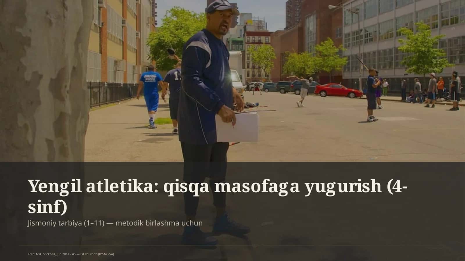 Yengil atletika: qisqa masofaga yugurish (4-sinf) 1
