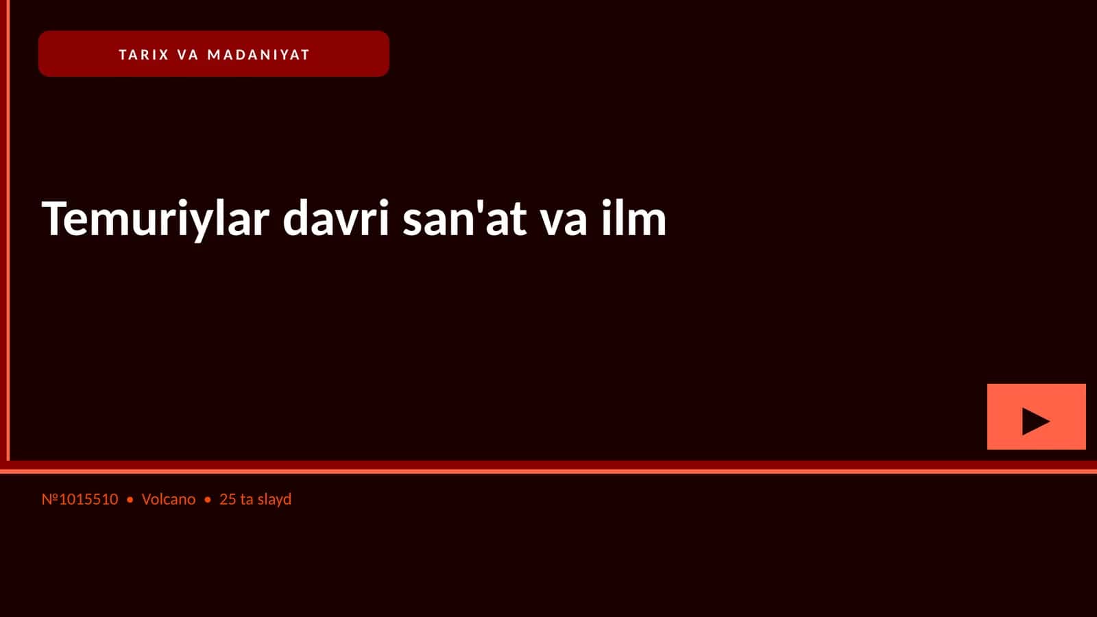 Temuriylar davri san'at va ilm 1