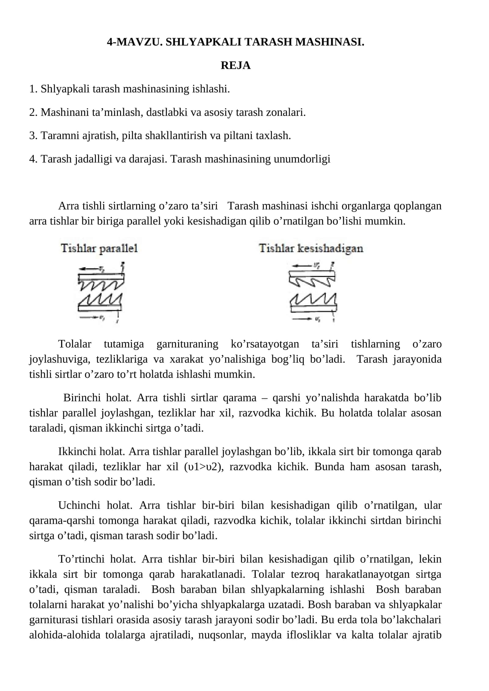SHLYAPKALI TARASH MASHINASI 1