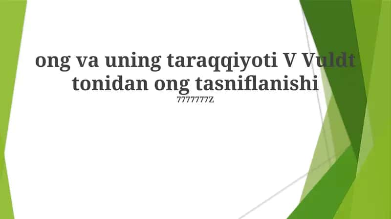 Vygotskiyning Nazariyasi 1
