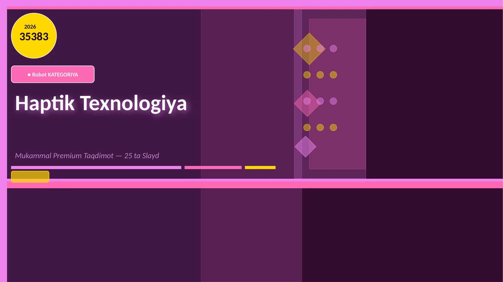 Robot KATEGORIYA 1