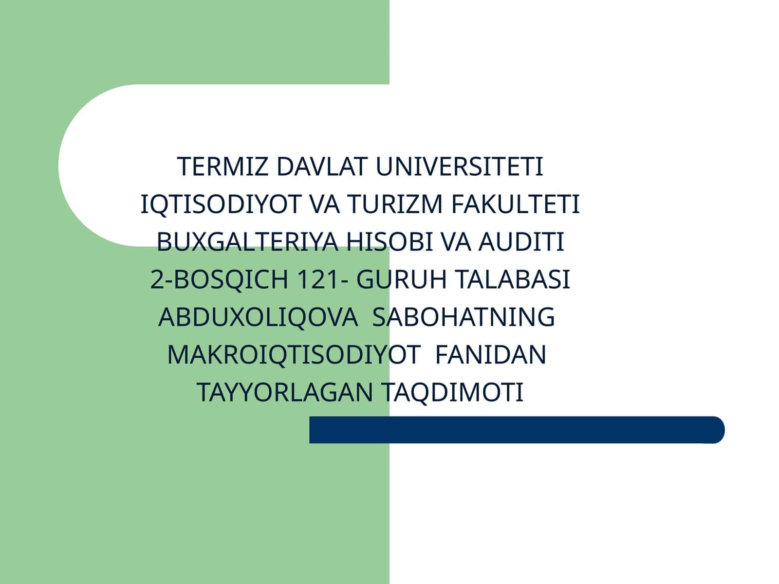 TASHQI SAVDO TARKIBINI TAKOMILLASHTIRISH VA DIVERSIFIKATSIYALASH 1