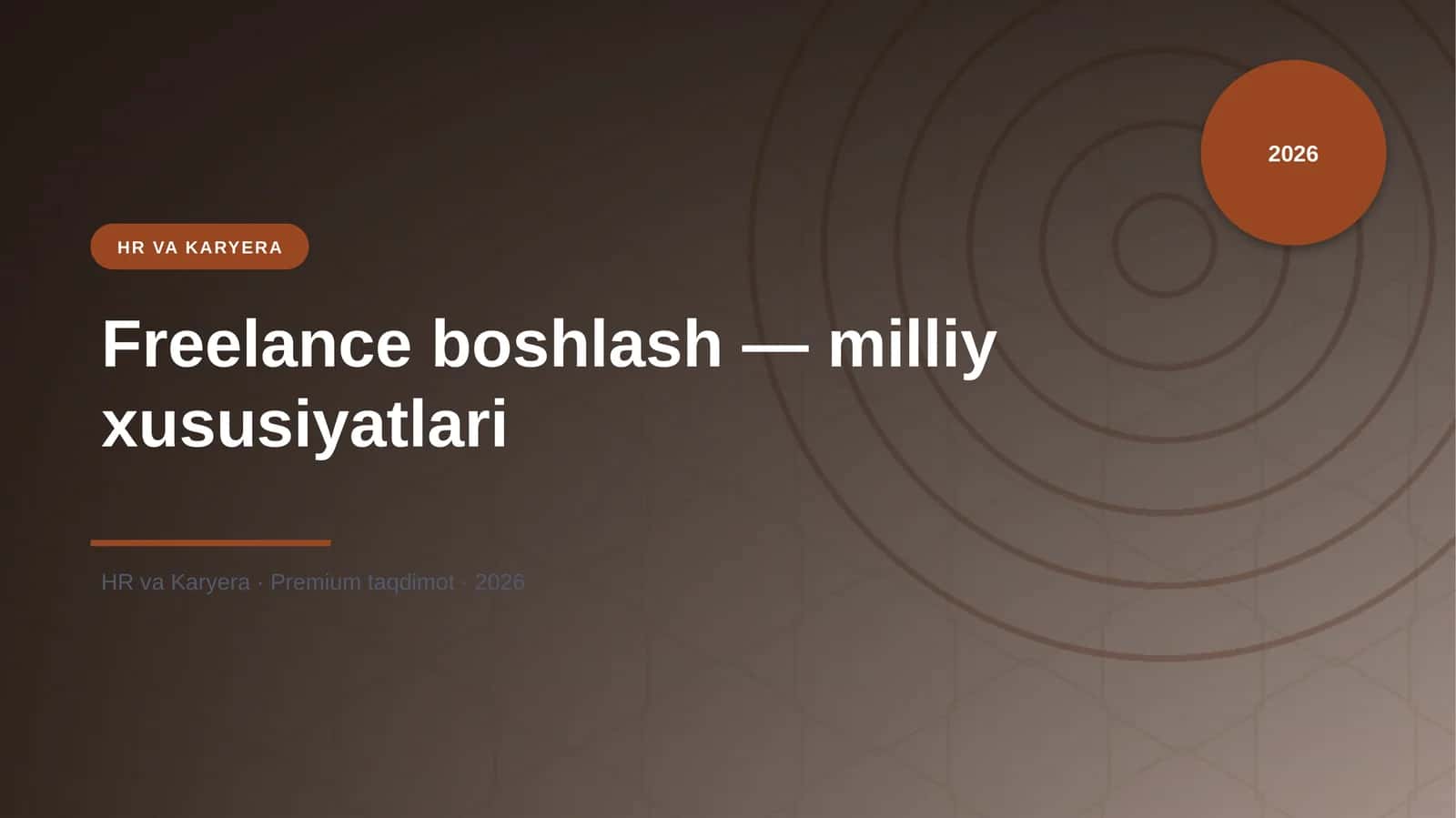 Freelance boshlash — milliy xususiyatlari 1