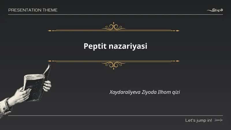 Peptit nazariyasi 1