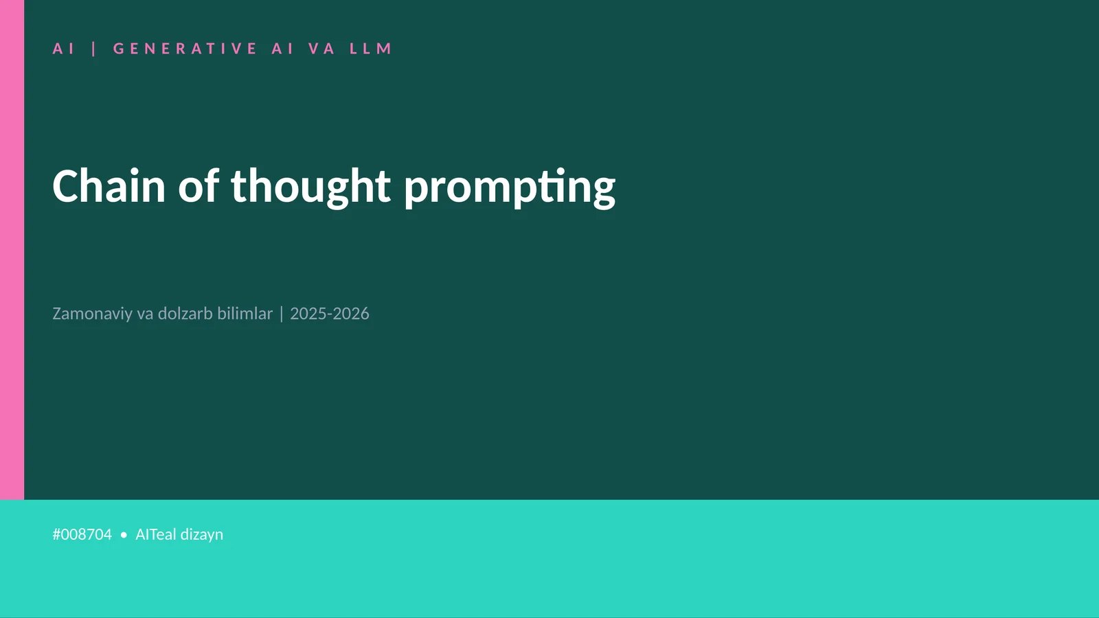 GENERATIVE AI VA LLM 1