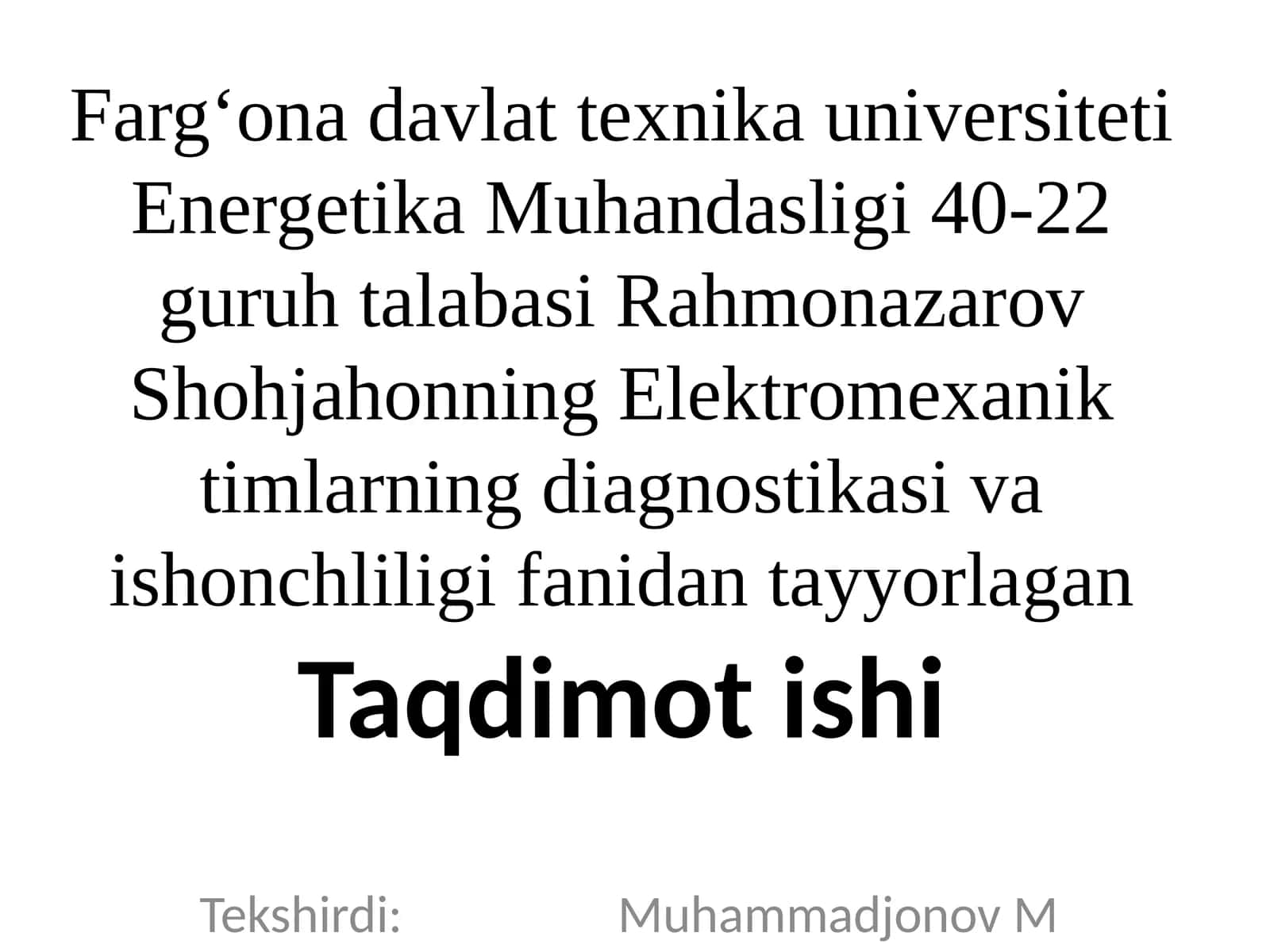 Harorat Diagnostikasi 1