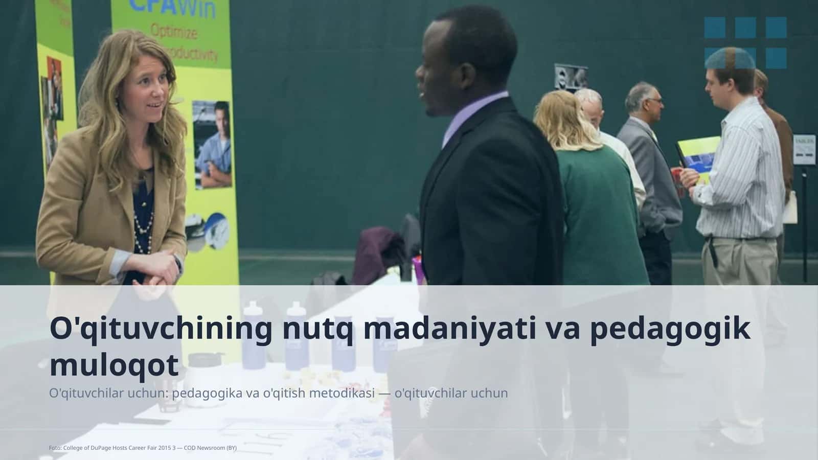 O'qituvchining nutq madaniyati va pedagogik muloqot 1