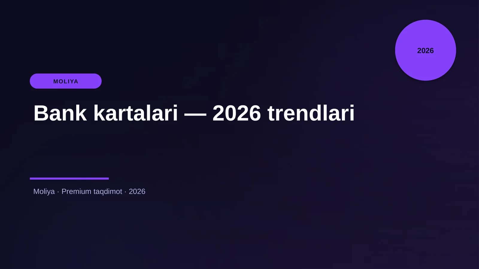 Bank kartalari — 2026 trendlari 1