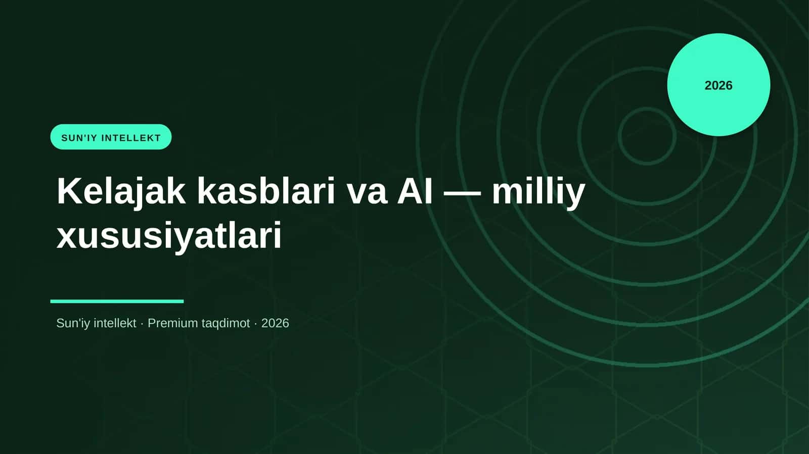 Kelajak kasblari va AI — milliy xususiyatlari 1