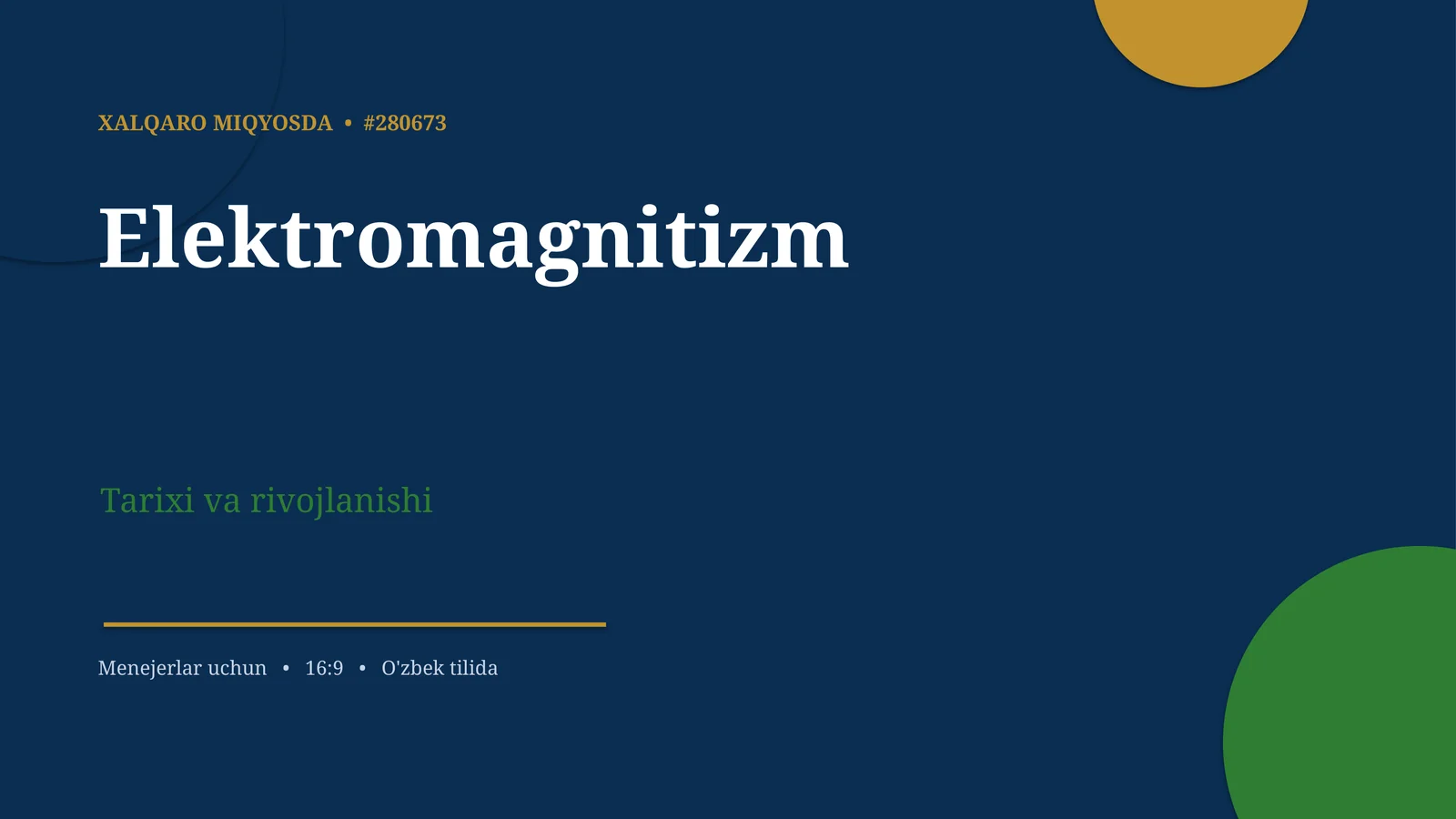 Elektromagnitizm 1