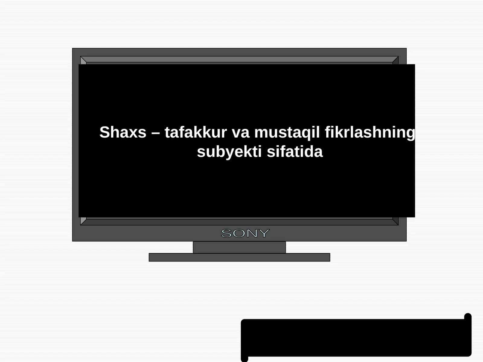 Shaxs – tafakkur va mustaqil fikrlashning  subyekti sifatida 1
