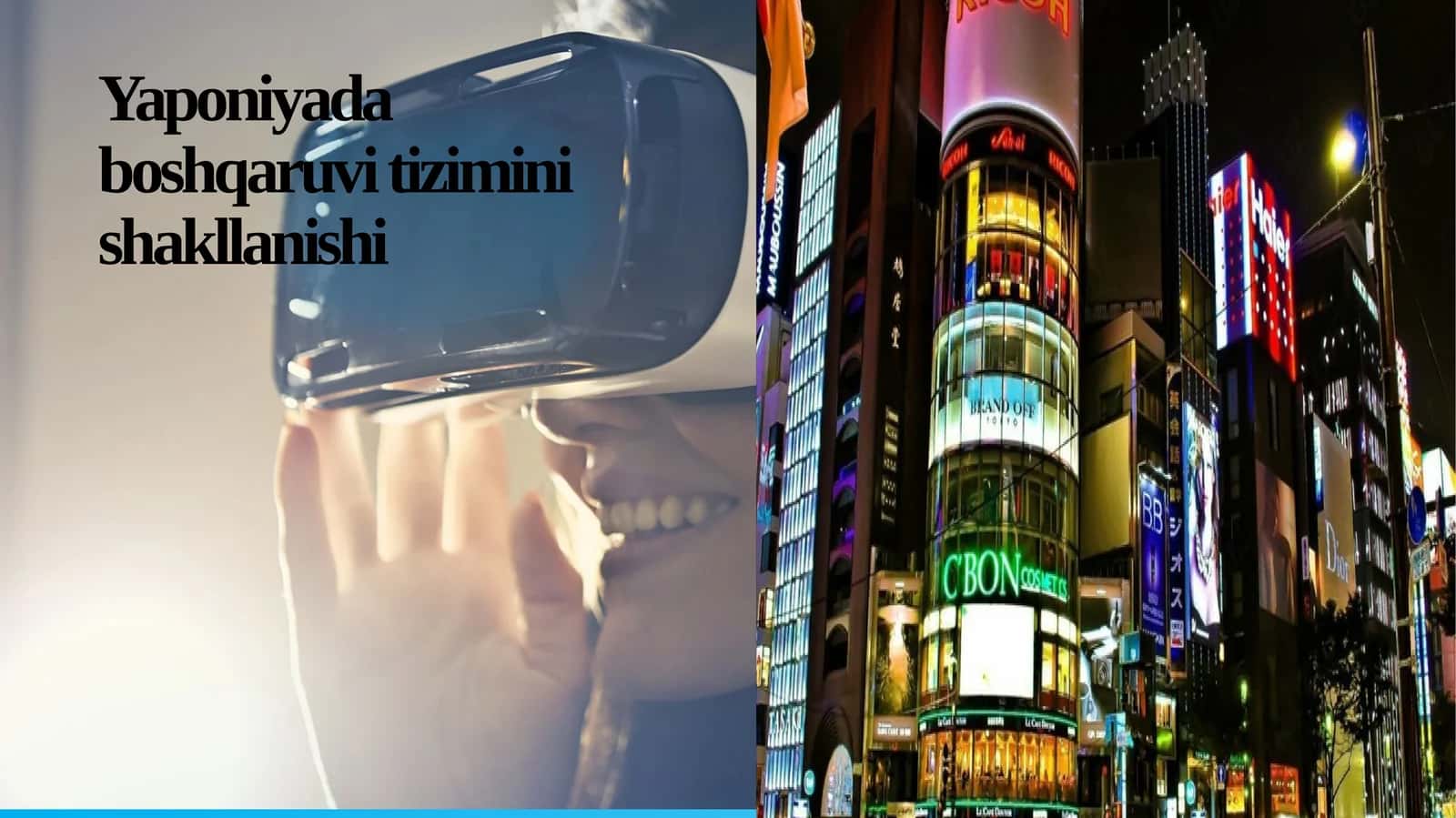Yaponiyada boshqaruvi tizimini shakllanishi 1