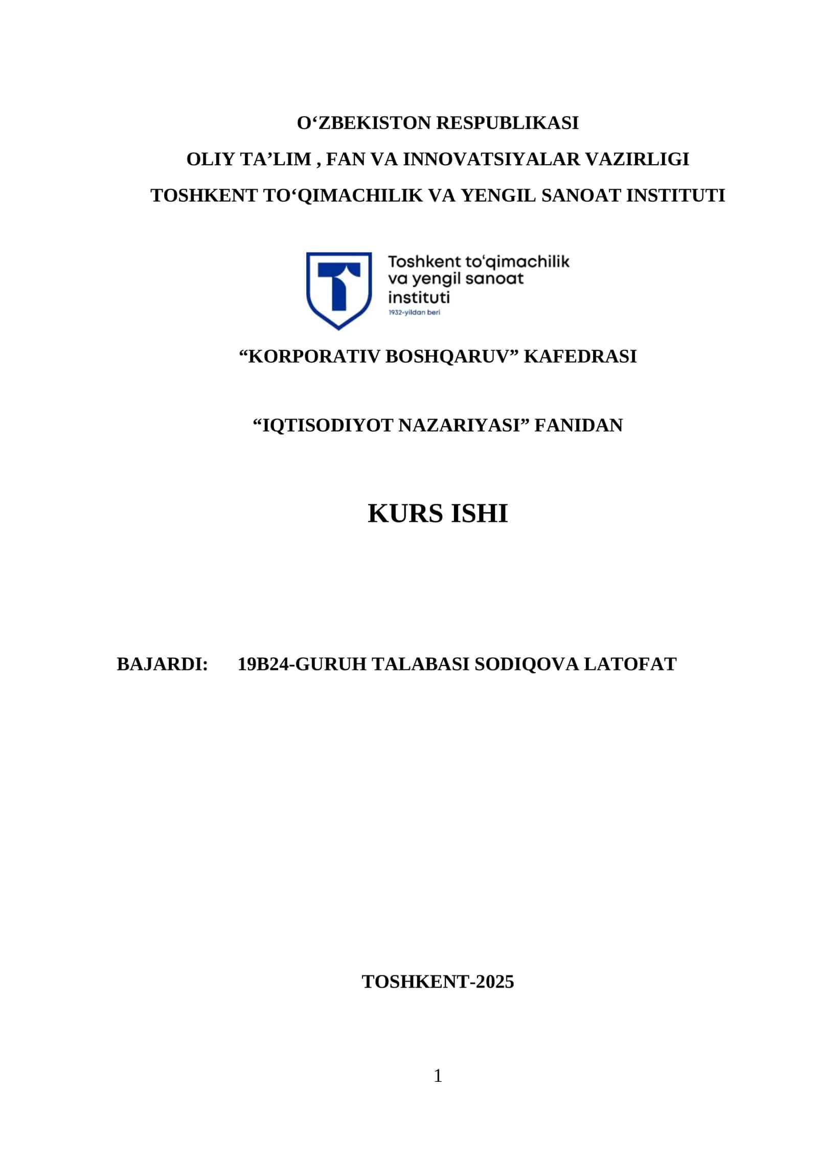 Oʻzbekiston iqtisodiyotida raqobat va muvaffaqiyat 1