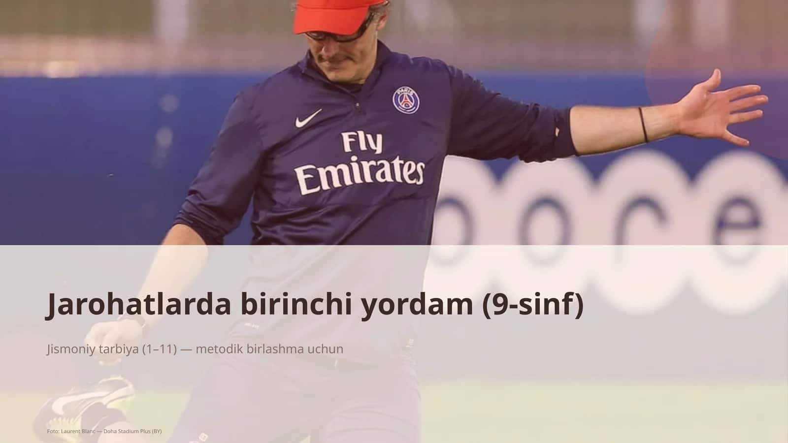Jarohatlarda birinchi yordam (9-sinf) 1