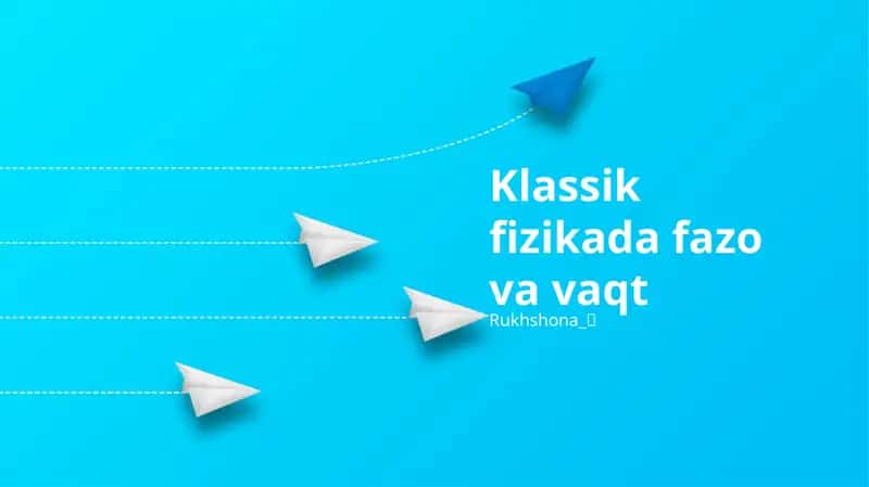 Maxsus Nisbiylik: Fazo-vaqt To'qimasi 1