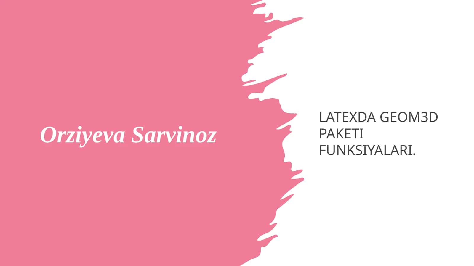 OrziyevaSarvinoz 1