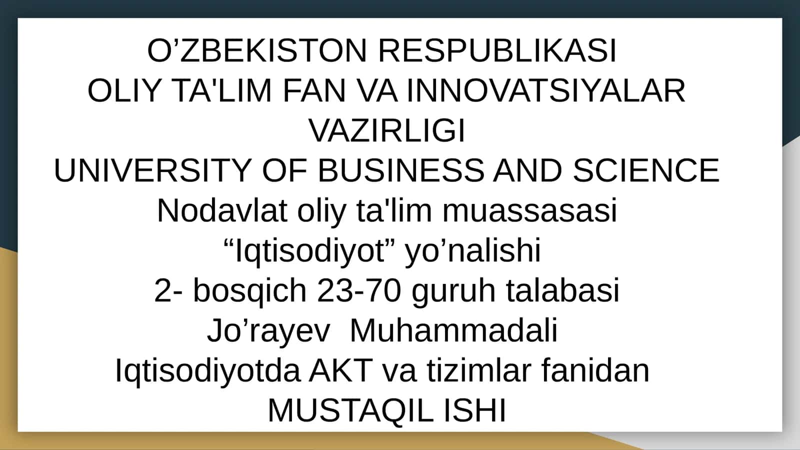 Iqtisodiyotda raqamli texnologiyalardan foydalanishning rollari 1