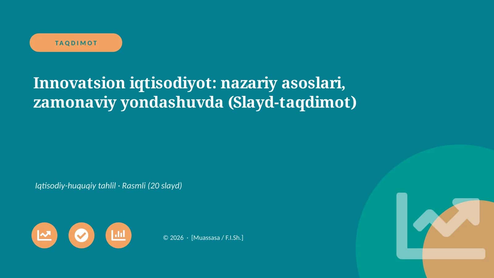 Innovatsion iqtisodiyot: nazariy asoslari, zamonaviy yondashuvda 1