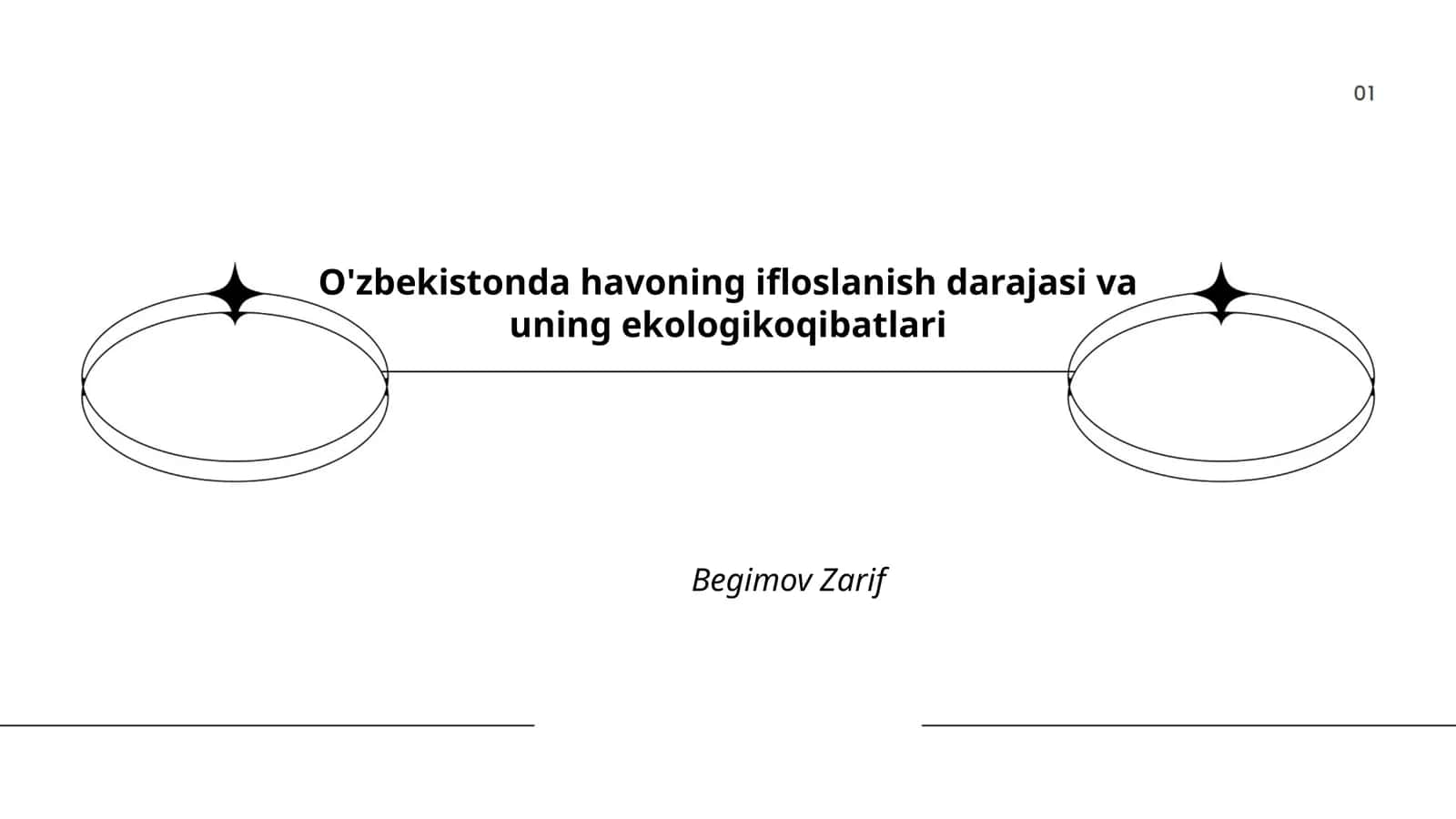 O'zbekistonda havoning ifloslanish darajasi va uning ekologikoqibatlari 1