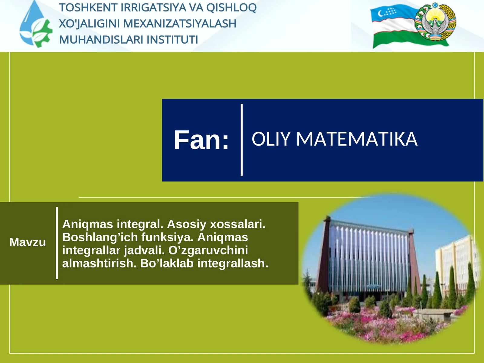 OLIY MATEMATIKA 1