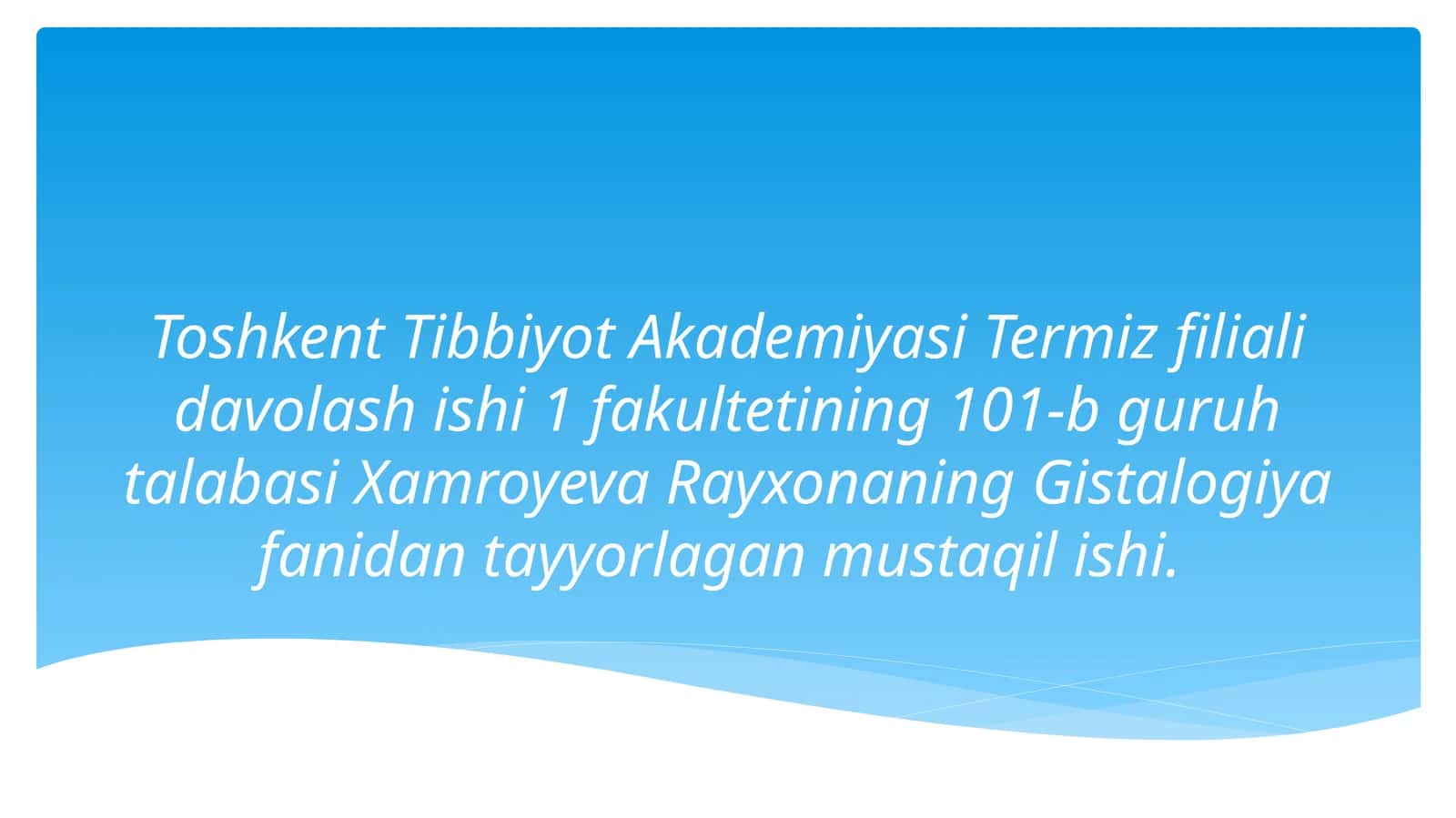 Stress holatida buyrak usti bezlari po’stlog’i garmonlarining roli va hujayralarning morfologik ko’rinishlari 1