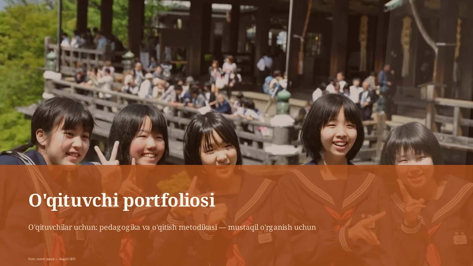 O'qituvchi portfoliosi 1