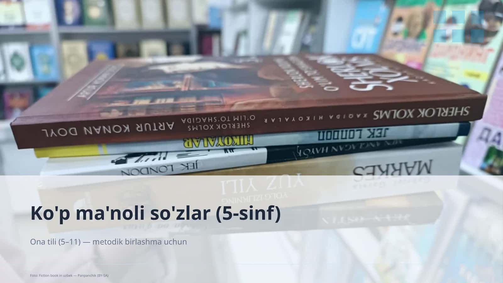 Ko'p ma'noli so'zlar (5-sinf) 1
