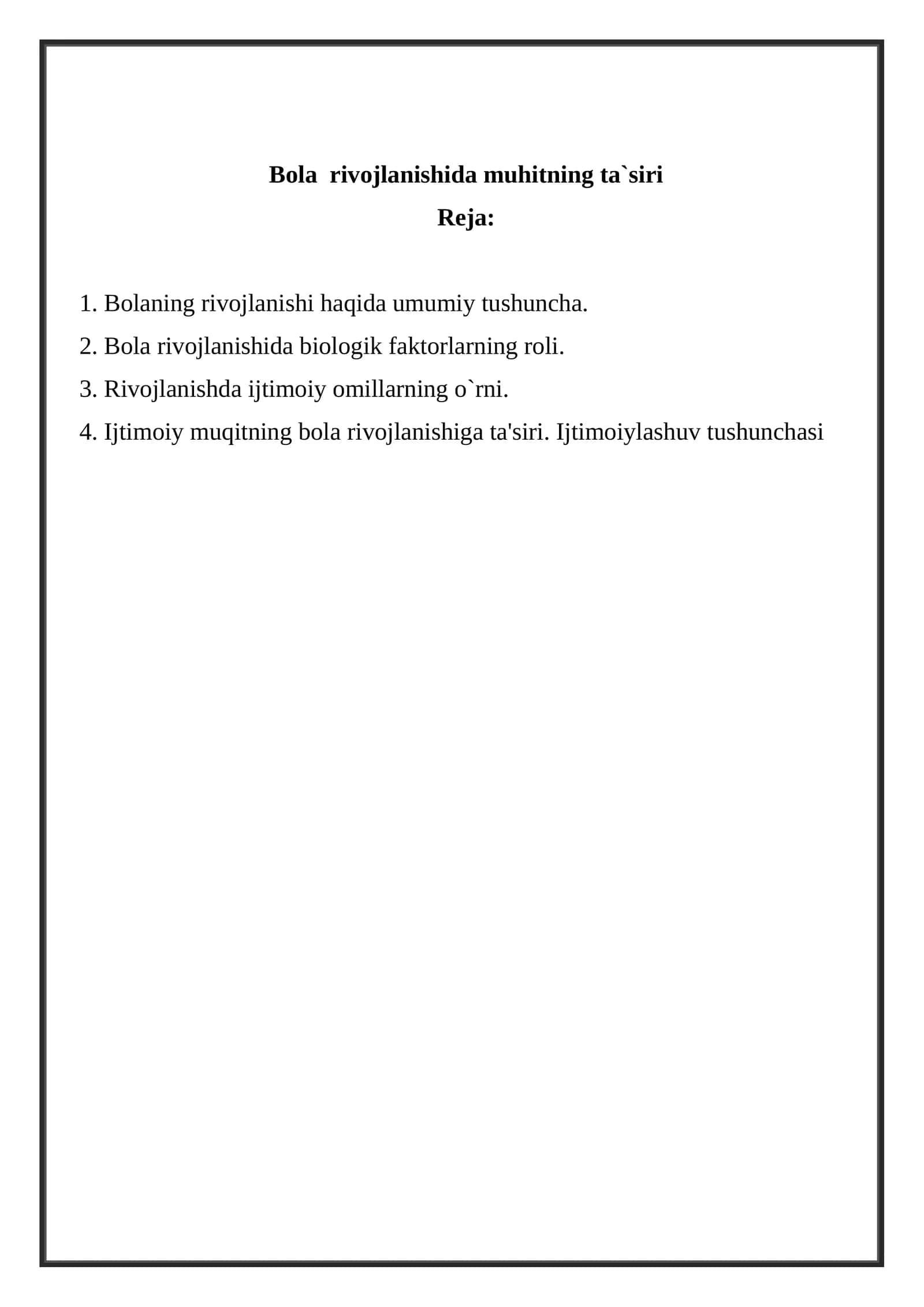 Ijtimoiylashuv tushunchasi 1