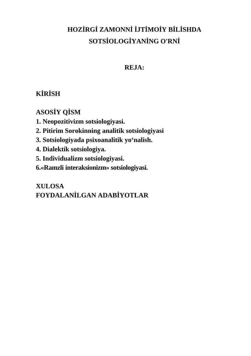 Sotsiologiya 1