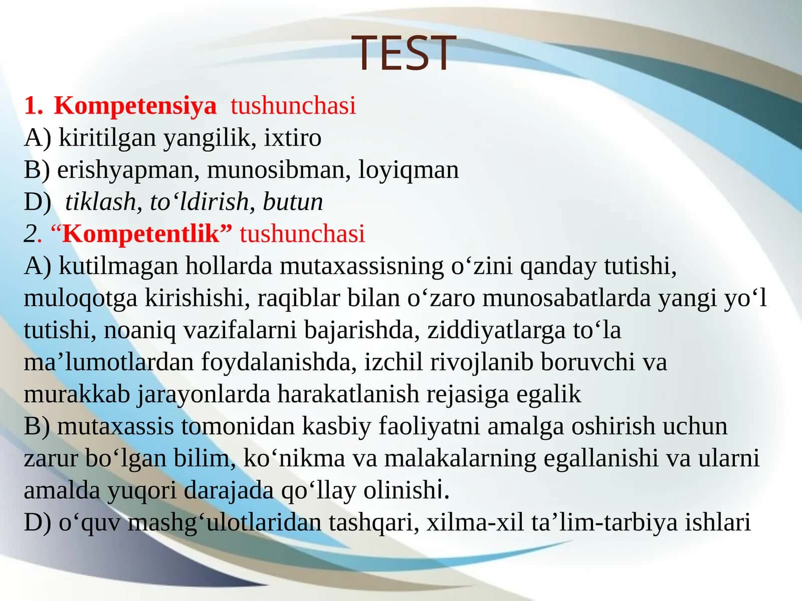 Kompetensiyatushunchasi 1