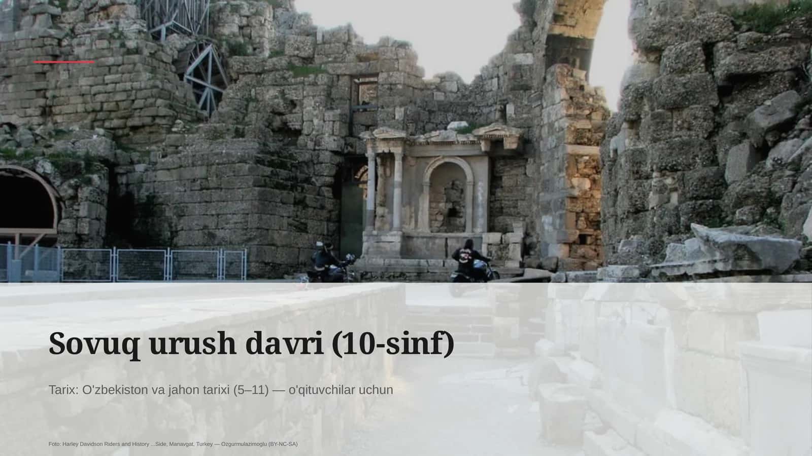 Sovuq urush davri (10-sinf) 3