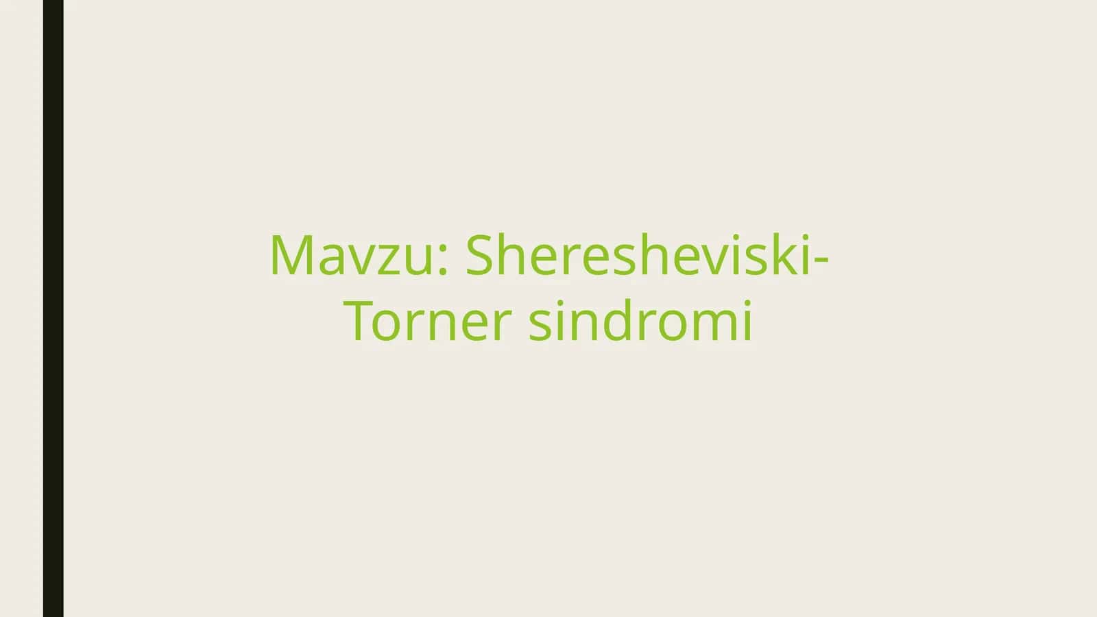 Shershevskiy terner 2 1