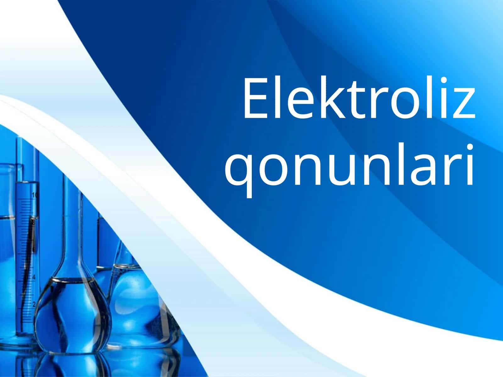 Elektroliz qonunlari 1
