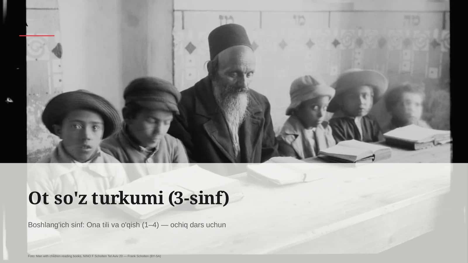 Ot so'z turkumi (3-sinf) 1