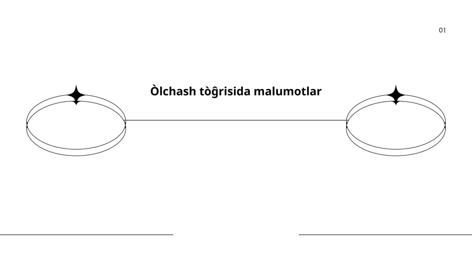 Òlchash tòĝrisida malumotlar 1