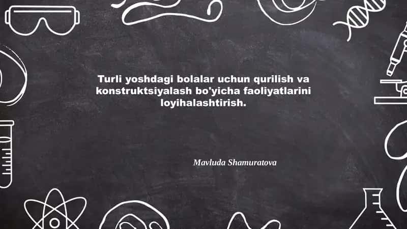 Turli yoshdagi bolalar uchun qurilish va konstruktsiyalash faoliyatlarini loyihalashtirish 1