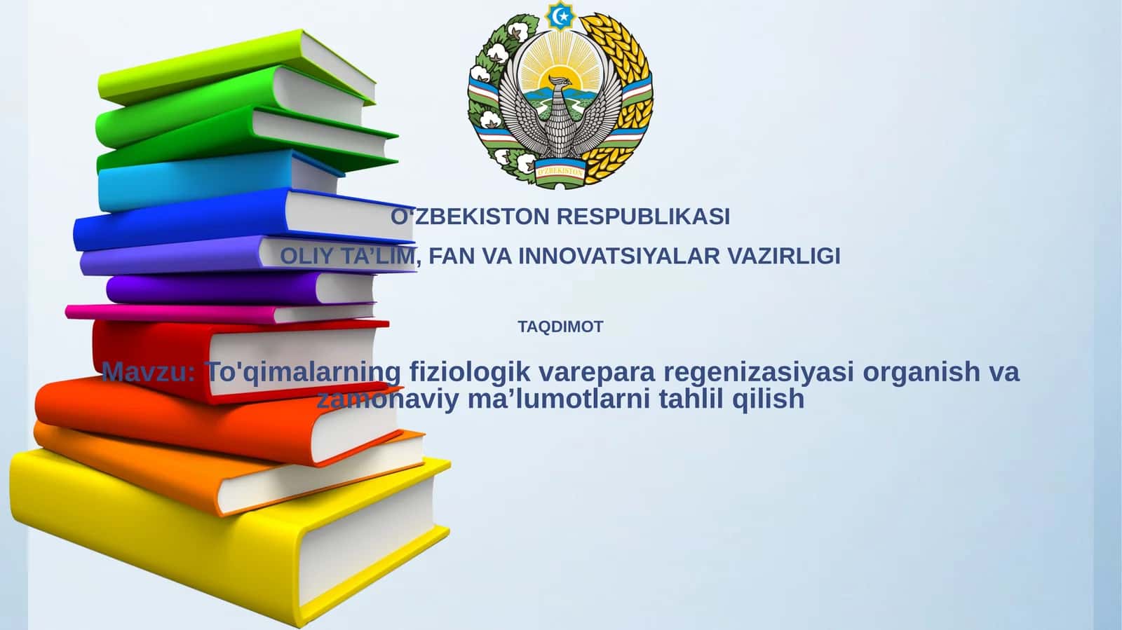 Fiziologik va reparativ regeneratsiya 1