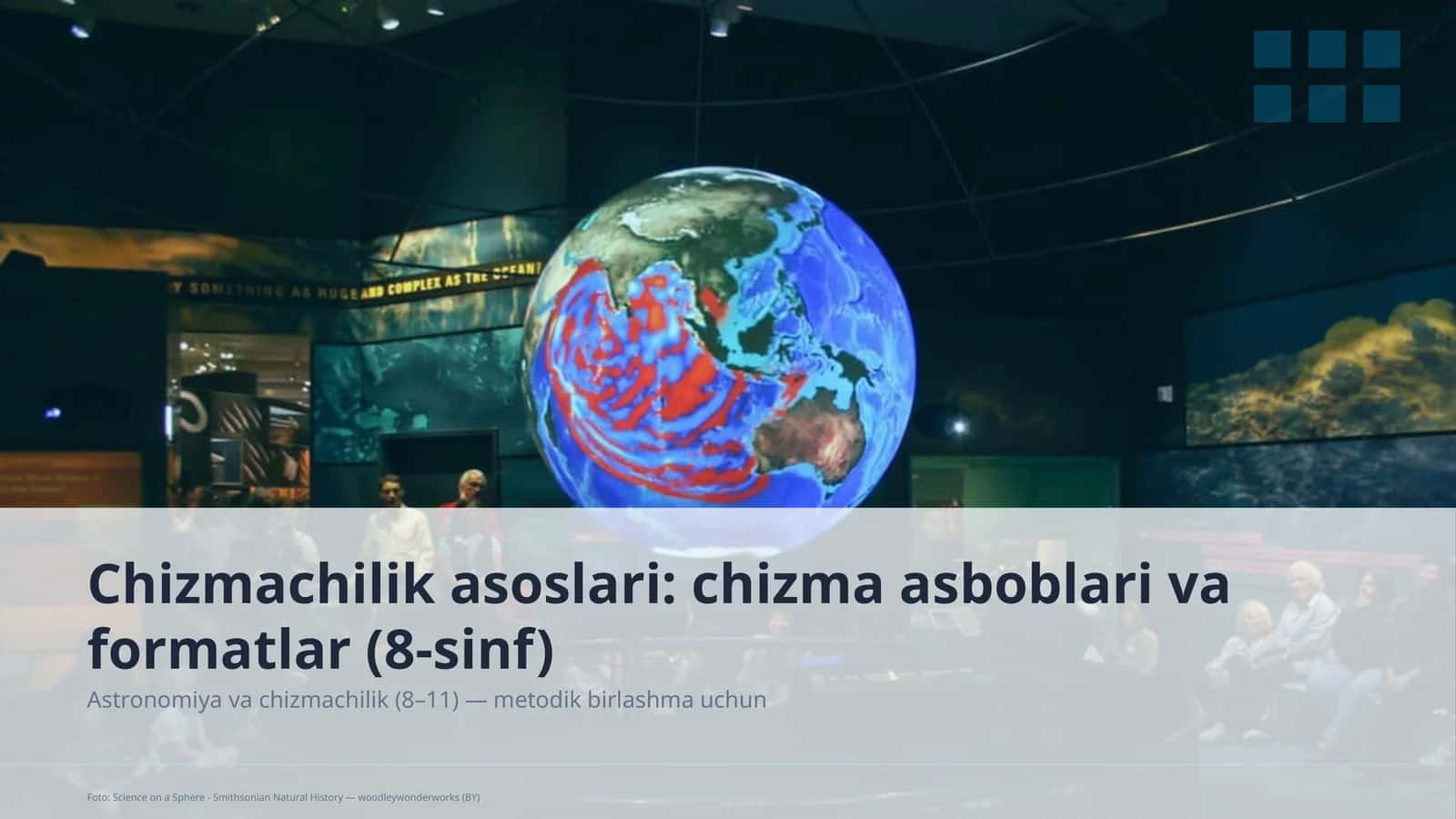 Chizmachilik asoslari: chizma asboblari va formatlar (8-sinf) 1