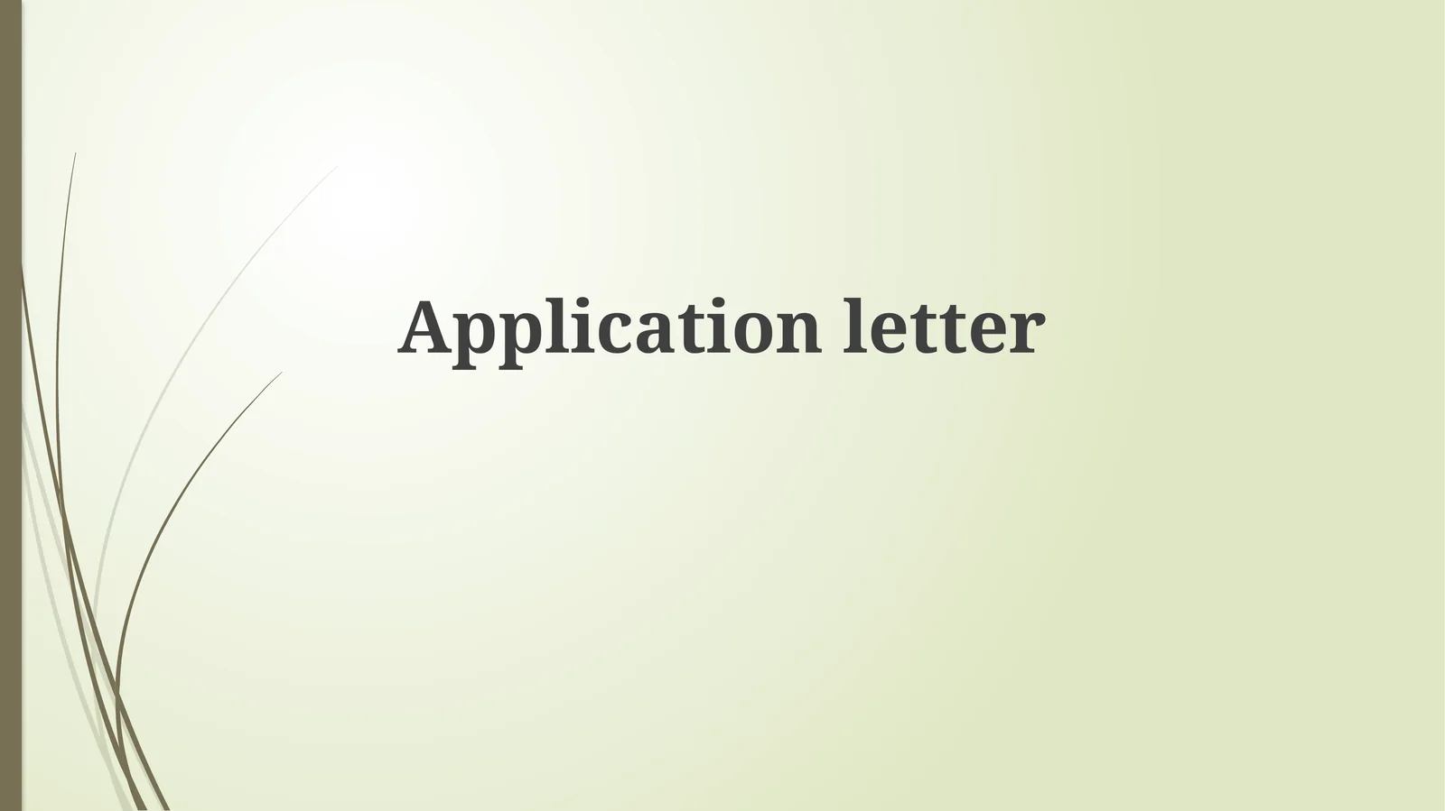 Applicationletter 1