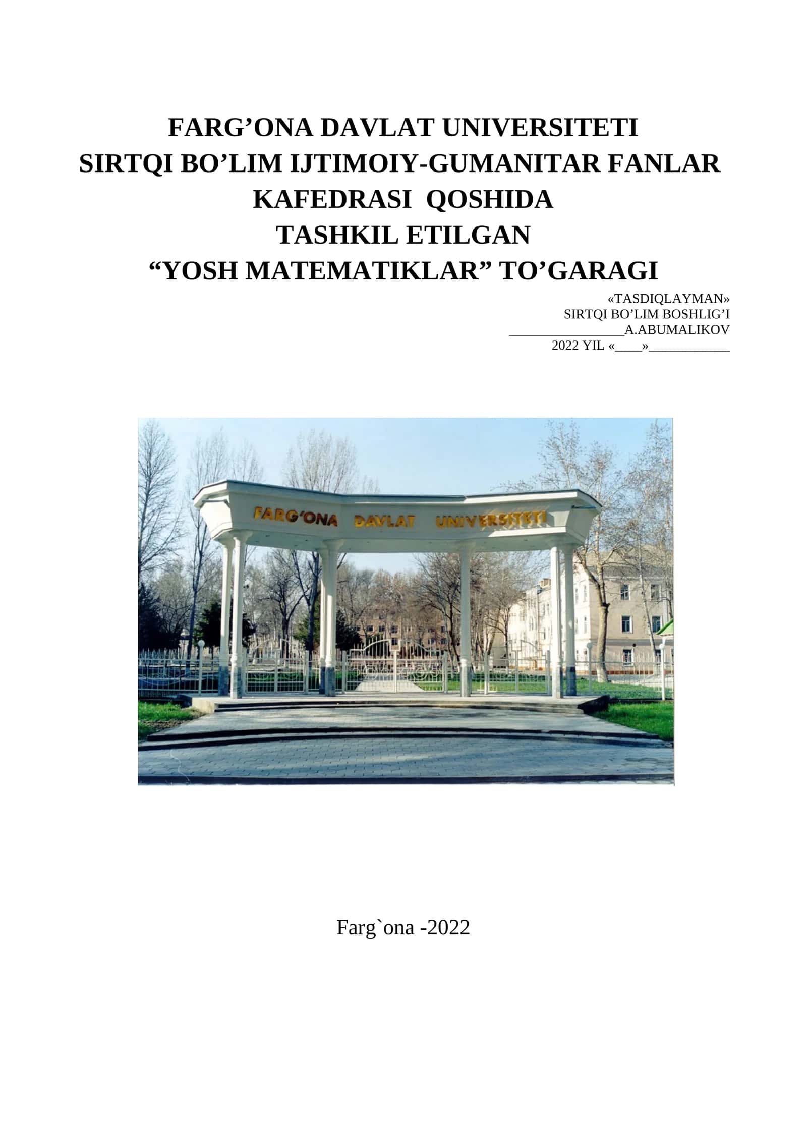 Yosh matematiklar 1