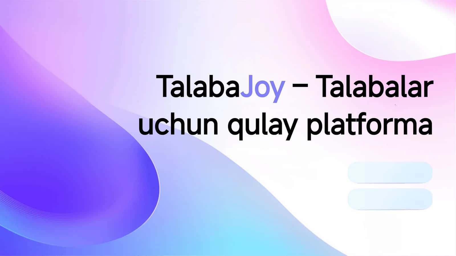 TalabaJoy 1